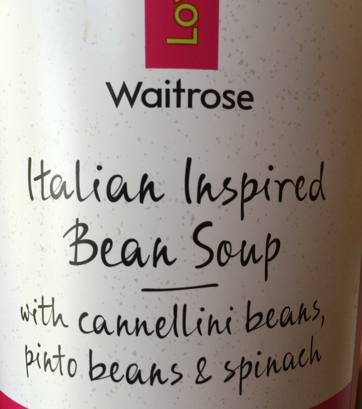 Italian inspired bean soup