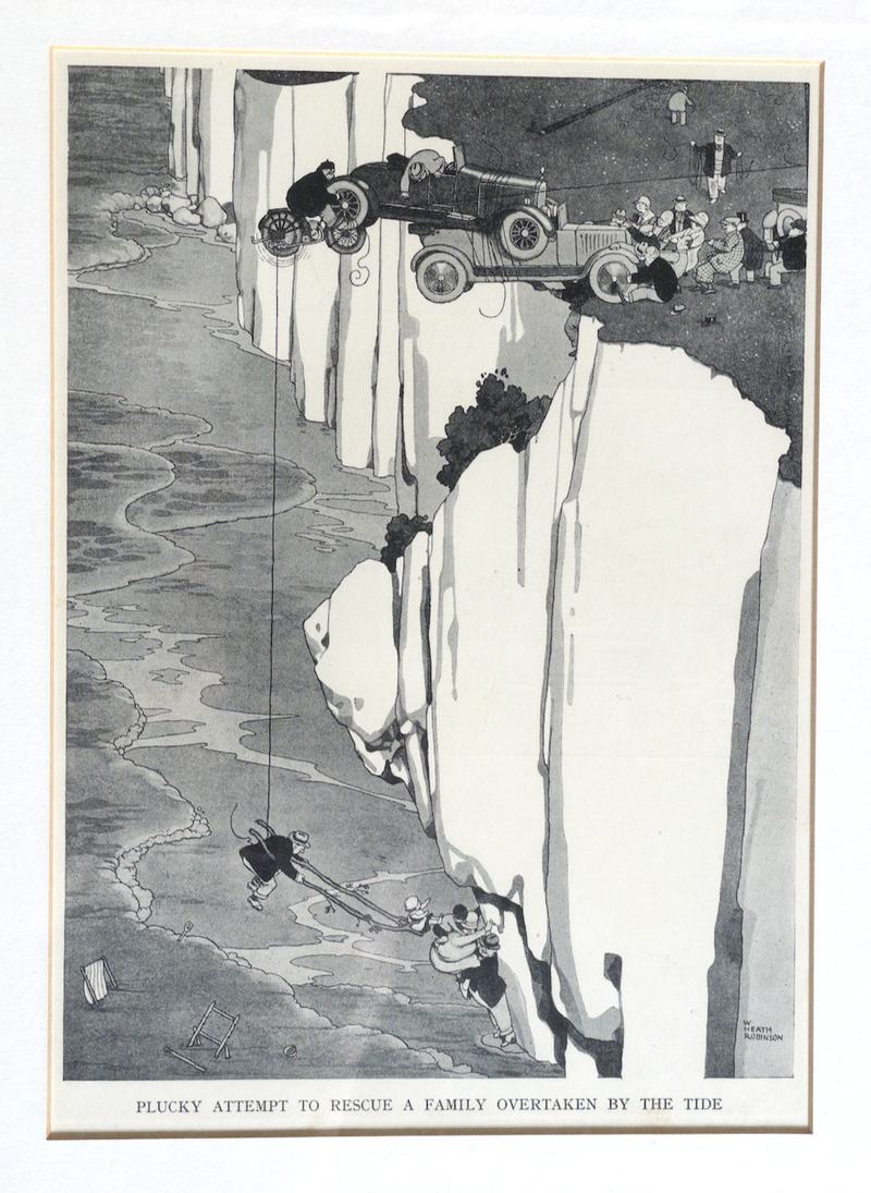 Plucky Attempt To Rescue A Family Overtaken By The Tide