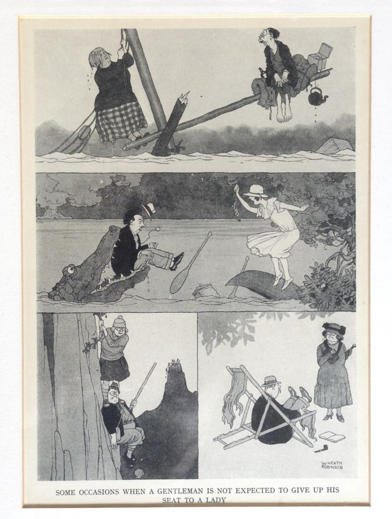 Some Occasions When A Gentleman Is Not Expected To Give Up His Seat To A Lady