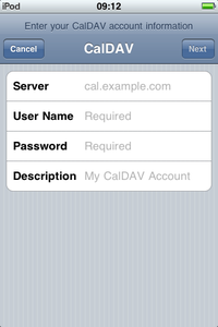 caldav