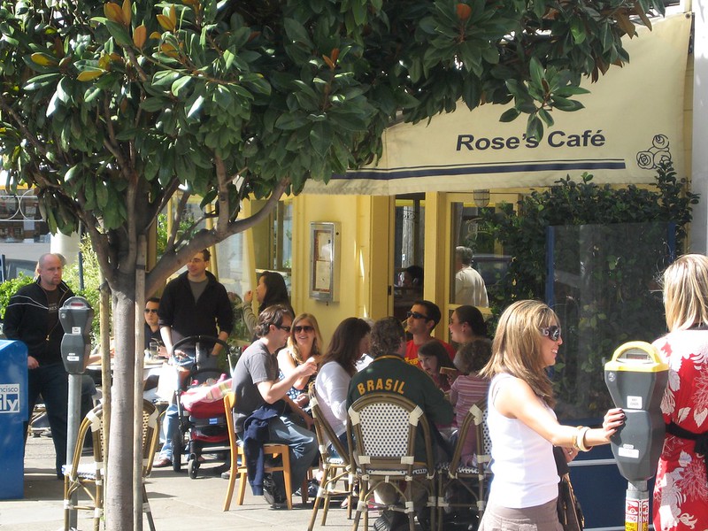 Rose's Cafe, Union St, San Francisco