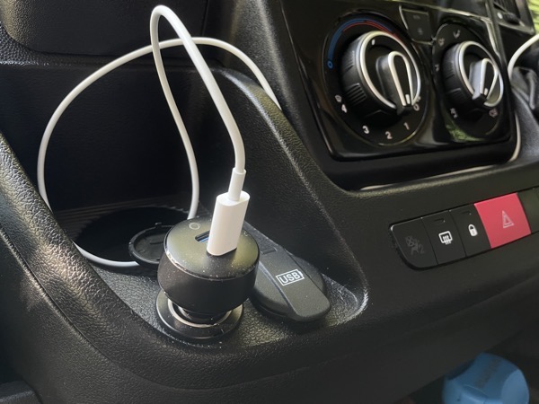 Car usb c adapter for 12v lighter socket