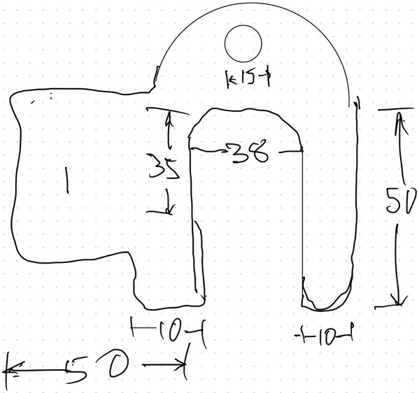 Rough sketch of clip