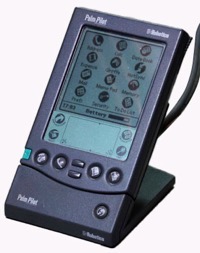 Palmpilot professional cradle.