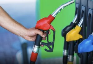 Petrol pump handle