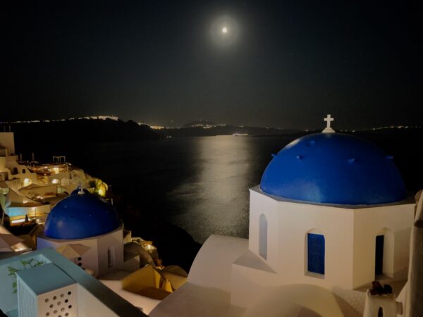 Chapel domes at Oia